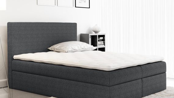 miniaturka Łóżko Do Spania Tapicerowane SETO