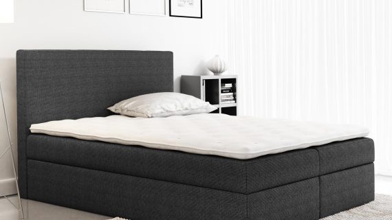 miniaturka Łóżko Do Spania Tapicerowane SETO