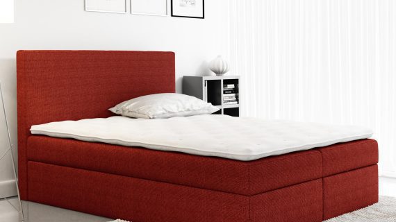 miniaturka Łóżko Do Spania Tapicerowane SETO