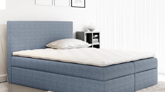 miniaturka Łóżko Do Spania Tapicerowane SETO