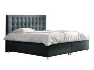 miniaturka Pikowane Łóżko Tapicerowane AKITA