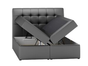 miniaturka Łóżko Skórzane Lub W Tkaninie HIROSAKI