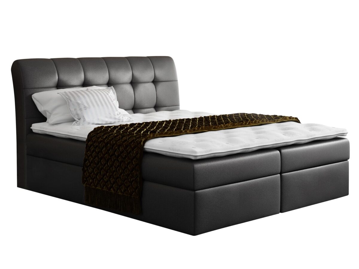 Łóżko Skórzane Lub W Tkaninie HIROSAKI