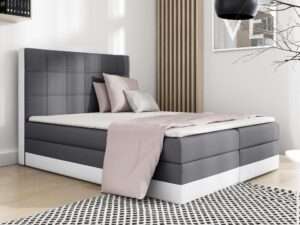 miniaturka Łóżko Z Zagłówkiem Tapicerowanym KATARII