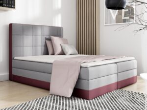 miniaturka Łóżko Z Zagłówkiem Tapicerowanym KATARII