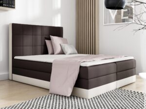 miniaturka Łóżko Z Zagłówkiem Tapicerowanym KATARII