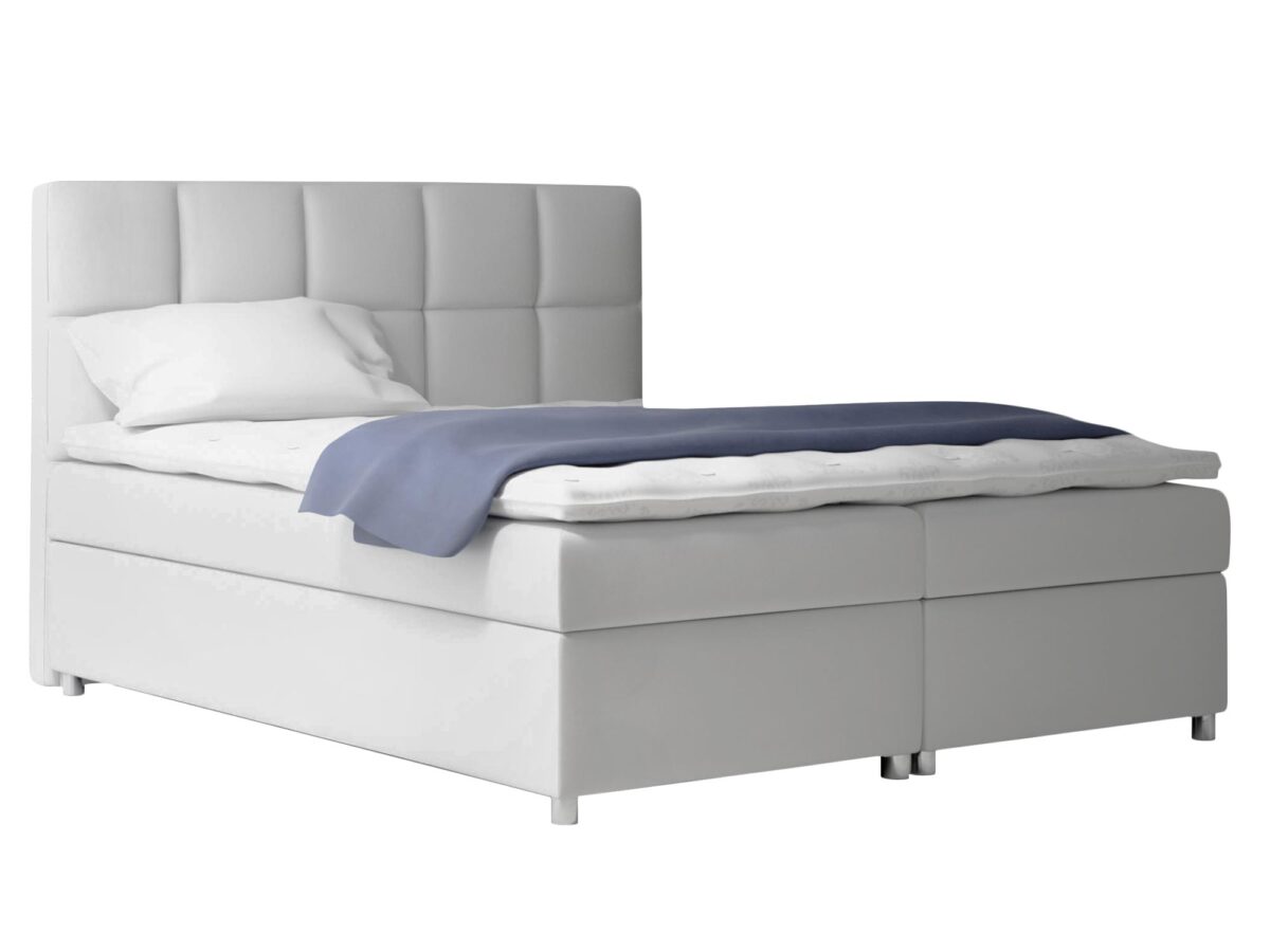 Łóżko Kontynentalne Z Wysokim Oparciem SAKAI