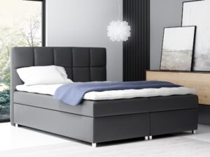 miniaturka Łóżko Kontynentalne Z Wysokim Oparciem SAKAI