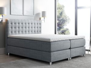 miniaturka Łóżko Z Pikowanym Zagłówkiem NAGATA