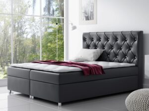 miniaturka Białe Łóżko Tapicerowane IWAKI