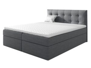 miniaturka Łóżko Tapicerowane Z Materacem NEMURO 1