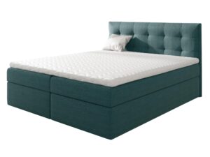 miniaturka Łóżko Tapicerowane Z Materacem NEMURO 1