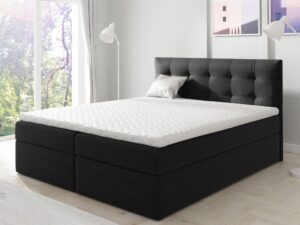 miniaturka Łóżko Tapicerowane Z Materacem NEMURO 1