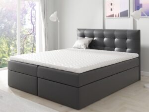 miniaturka Łóżko Tapicerowane Z Materacem NEMURO 1