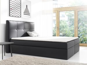 miniaturka Łóżko Z Wysokim Zagłówkiem ISUMI