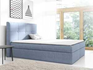 miniaturka Łóżko Z Wysokim Zagłówkiem ISUMI