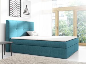 miniaturka Łóżko Z Wysokim Zagłówkiem ISUMI