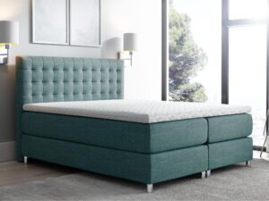 miniaturka Łóżko Z Pikowanym Zagłówkiem NAGATA