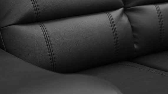 Nowoczesna Sofa Do Salonu z Pufami AKIRUNO - obrazek 10