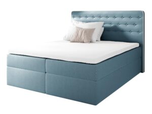 miniaturka Łóżko Z Pikowanym Zagłówkiem NARITA