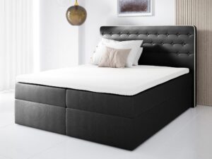 miniaturka Łóżko Z Pikowanym Zagłówkiem NARITA