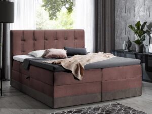 miniaturka Nowoczesne Łóżko Tapicerowane SAKURA