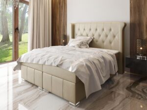 miniaturka Szare Łóżko w Sypialni SOSA