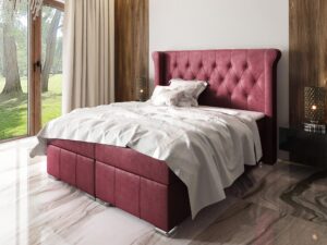 miniaturka Szare Łóżko w Sypialni SOSA