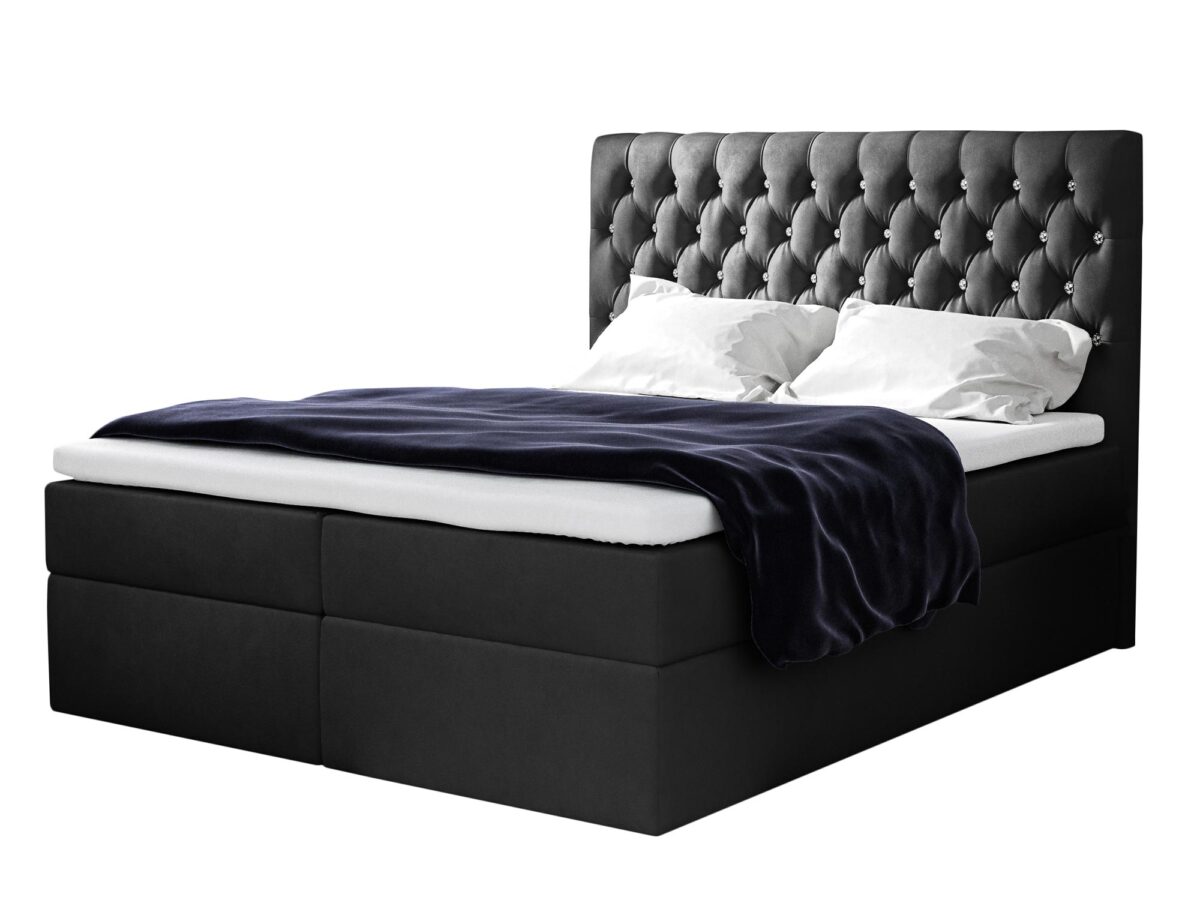 Łóżko Do Spania Tapicerowane FUKUI