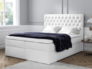 miniaturka Łóżko Do Spania Tapicerowane FUKUI