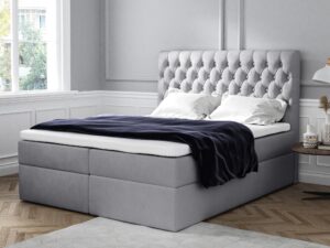 miniaturka Łóżko Do Spania Tapicerowane FUKUI