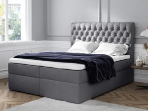 miniaturka Łóżko Do Spania Tapicerowane FUKUI