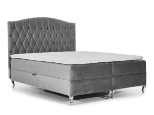 Łóżko Welur W Stylu Francuskim OKAWA