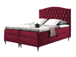 miniaturka Łóżko Welur W Stylu Francuskim OKAWA