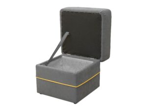 miniaturka Mała Pufa Tapicerowana 45×45 MANAUS