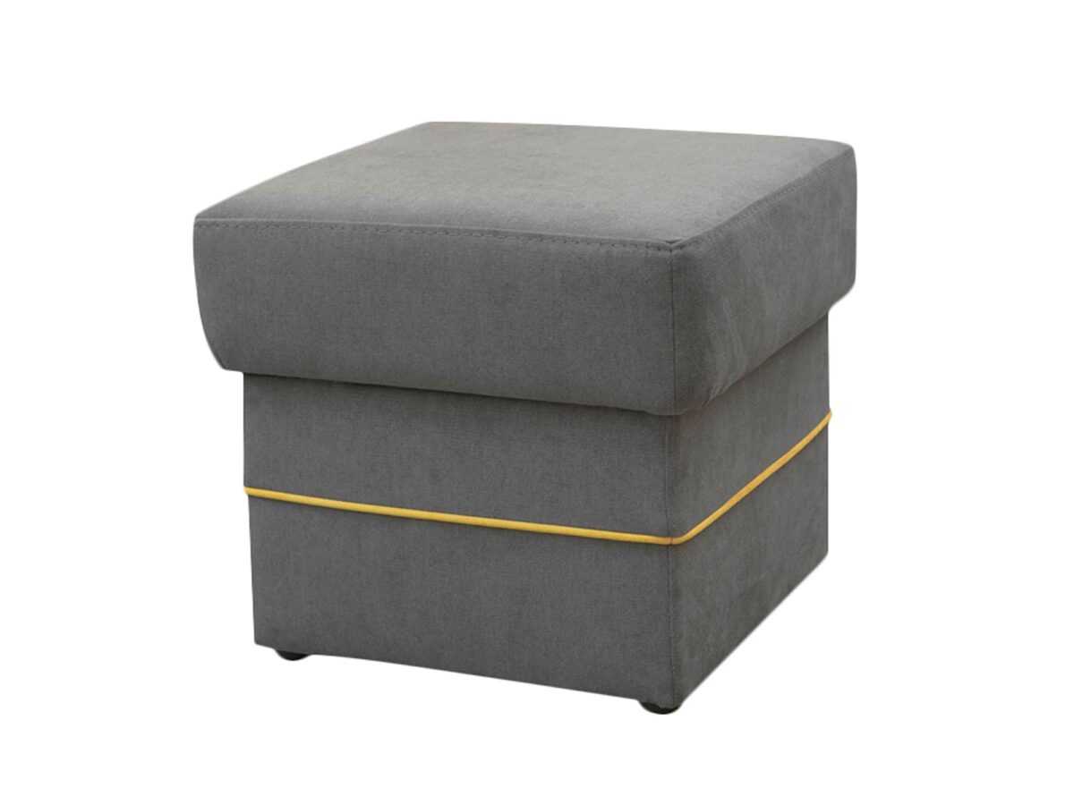 Mała Pufa Tapicerowana 45×45 MANAUS