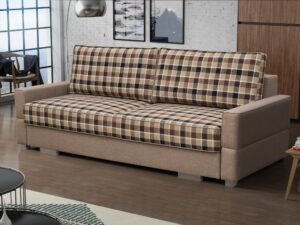 miniaturka Sofa Dwuosobowa Rozkładana Z Pojemnikiem Na Pościel RECIFE