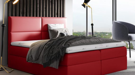 Łóżko Tapicerowane Z Pojemnikiem KITAMI - obrazek 5