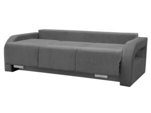 miniaturka Nowoczesna Kanapa Z Pufą Rozkładana SERRA + PUFA