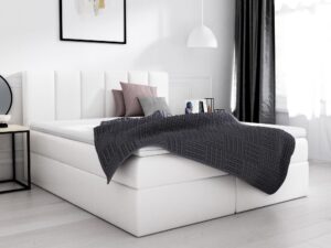 miniaturka Łóżko Z Pojemnikiem Tapicerowane MIKASA