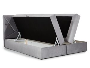 miniaturka Łóżko Z Tapicerowanym Zagłówkiem NEMURO 5