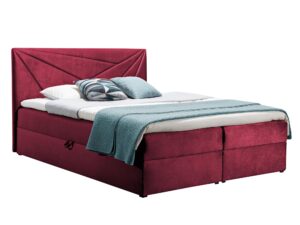 miniaturka Łóżko Z Tapicerowanym Zagłówkiem NEMURO 5