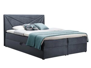 miniaturka Łóżko Z Tapicerowanym Zagłówkiem NEMURO 5