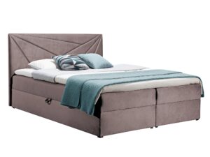 miniaturka Łóżko Z Tapicerowanym Zagłówkiem NEMURO 5