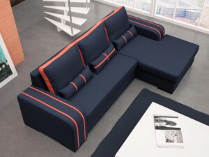 miniaturka Rozkładany Narożnik Z Poduszkami LIBERIA