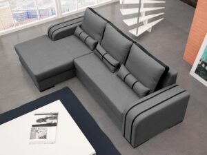 miniaturka Rozkładany Narożnik Z Poduszkami LIBERIA