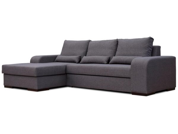 Granatowo-pomarańczowy narożnik z dekoracyjnymi lamówkami