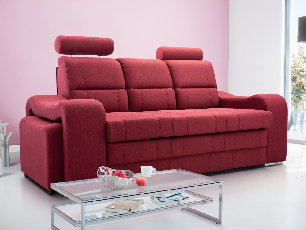 Nowoczesna Sofa Do Salonu z Pufami AKIRUNO - obrazek 47