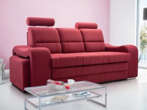 miniaturka Nowoczesna Sofa Do Salonu z Pufami AKIRUNO