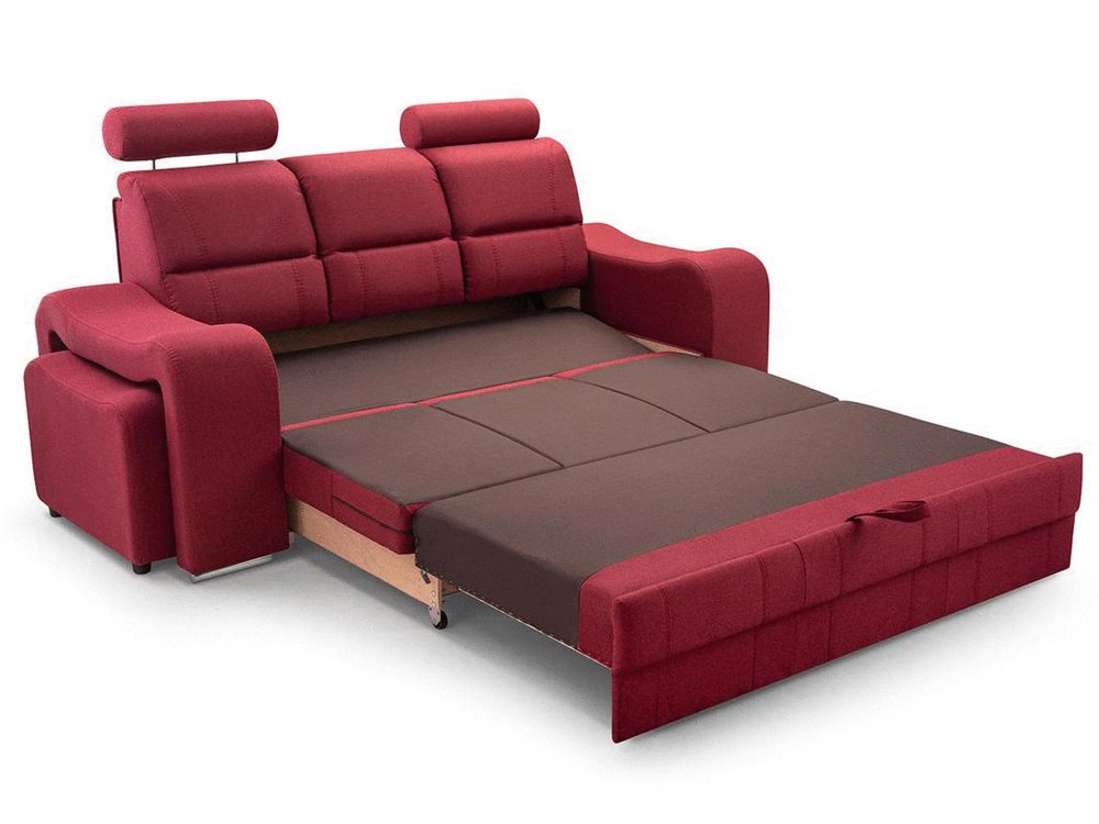 Nowoczesna Sofa Do Salonu z Pufami AKIRUNO - obrazek 49